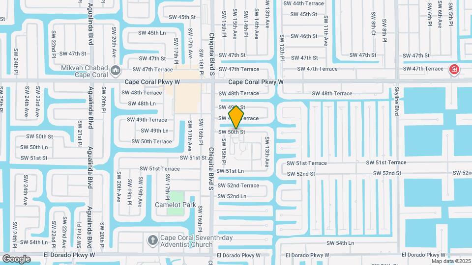 1510 SW 50th St, Unit #101 Map and Location Details