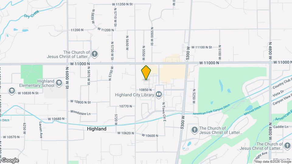 5535 W Naples Dr Map and Location Details