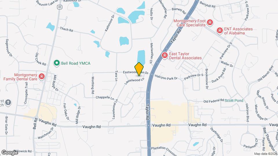 1530 Laurelwood Ln Map and Location Details