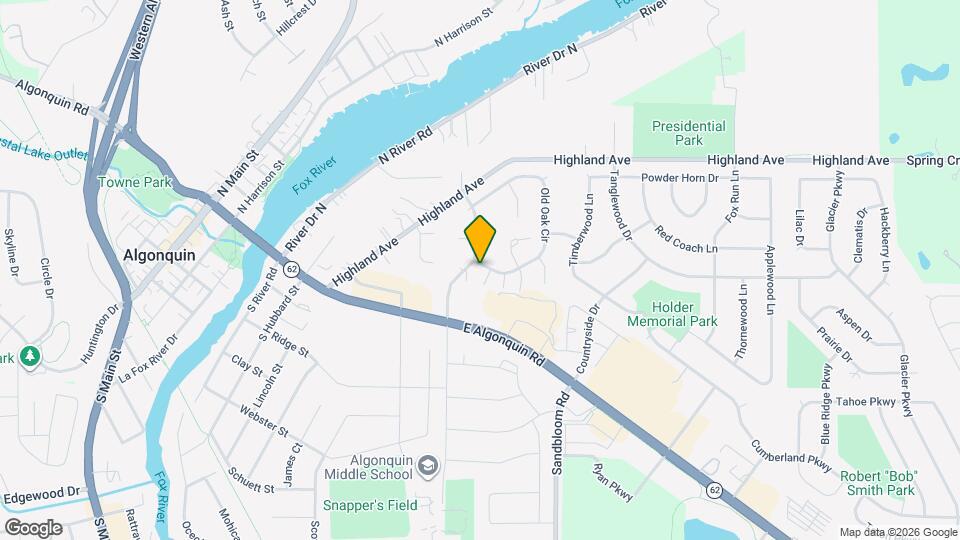 973 Old Oak Cir Map and Location Details