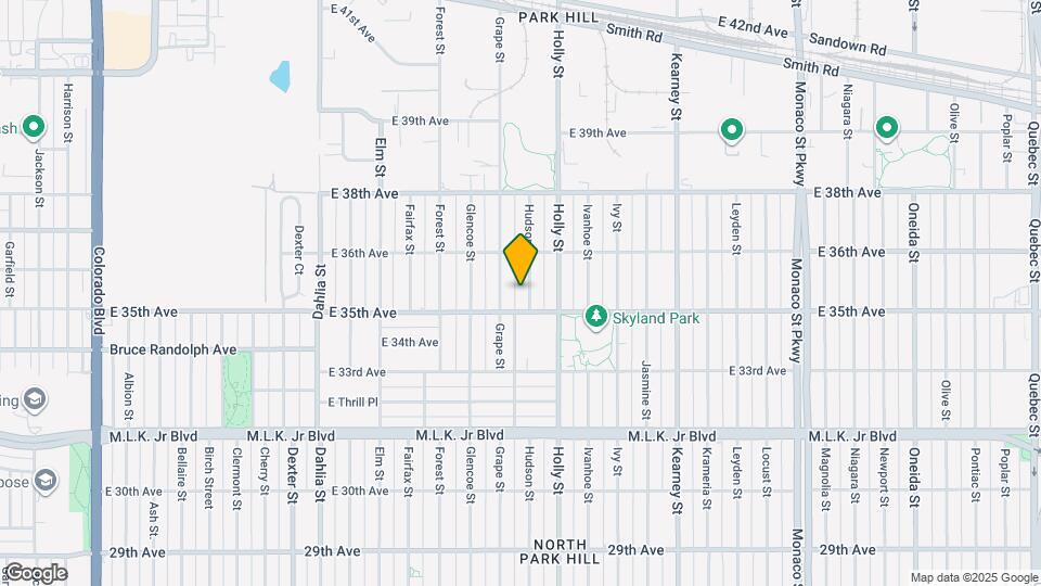 3525 Hudson St Map and Location Details