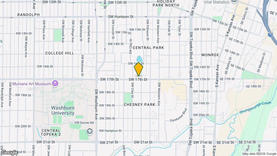 1008 SW 17th St Map and Location Details