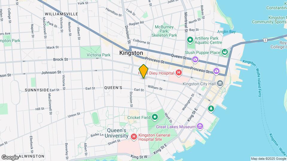 254 Barrie St Map and Location Details