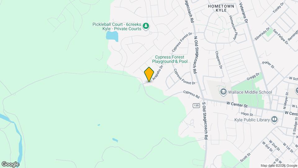 365 Arapaho Dr Map and Location Details