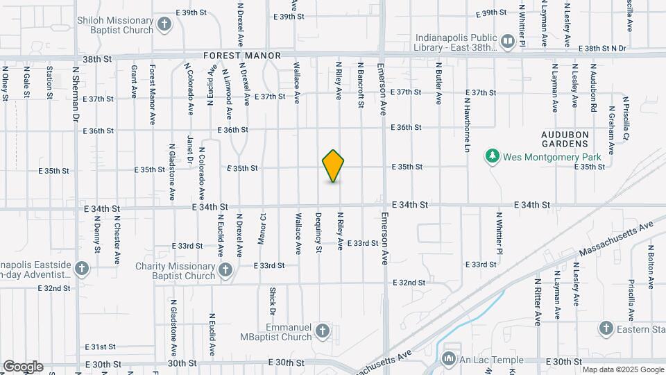 3428 N Riley Ave Map and Location Details