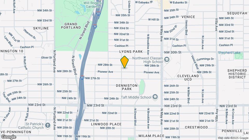 3137 Pioneer Ave Map and Location Details