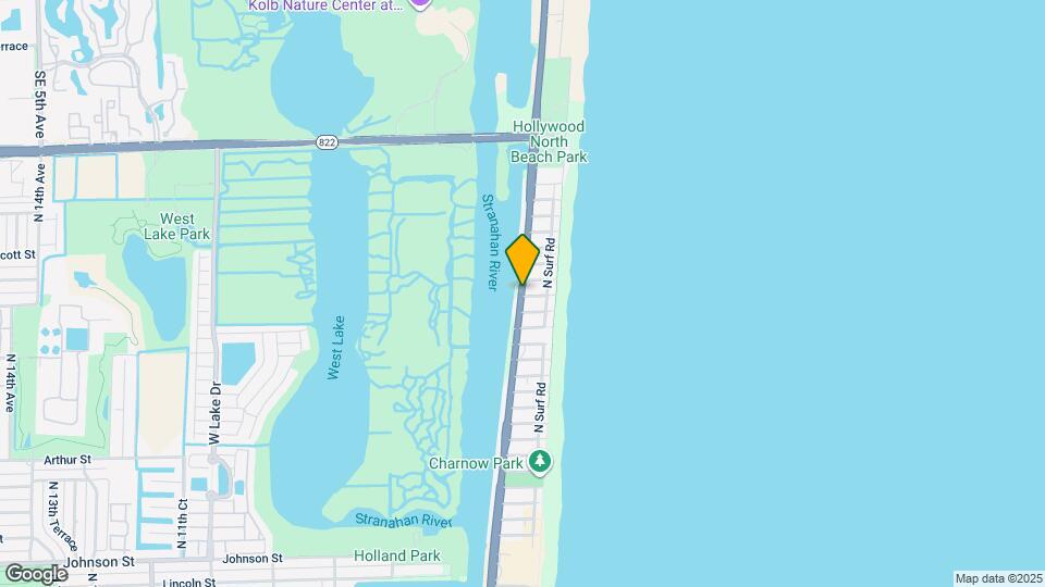 2751 N Ocean Dr Map and Location Details