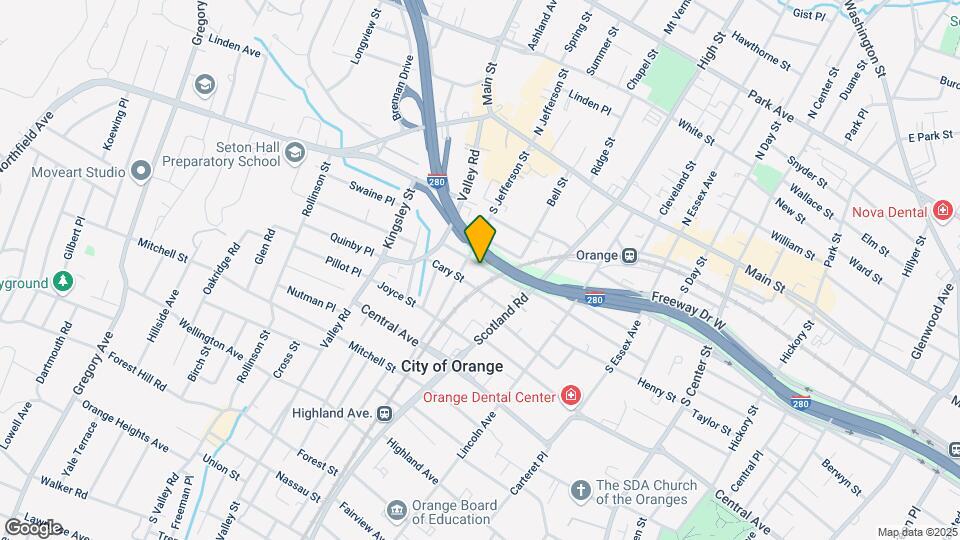 512 Glebe St Mapa y Detalles de la Ubicación