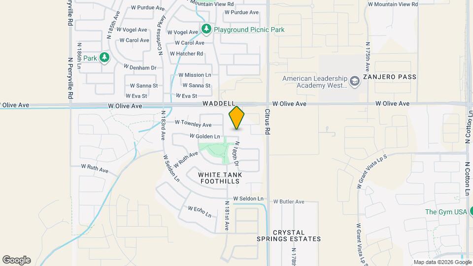 18028 W Golden Ln Map and Location Details