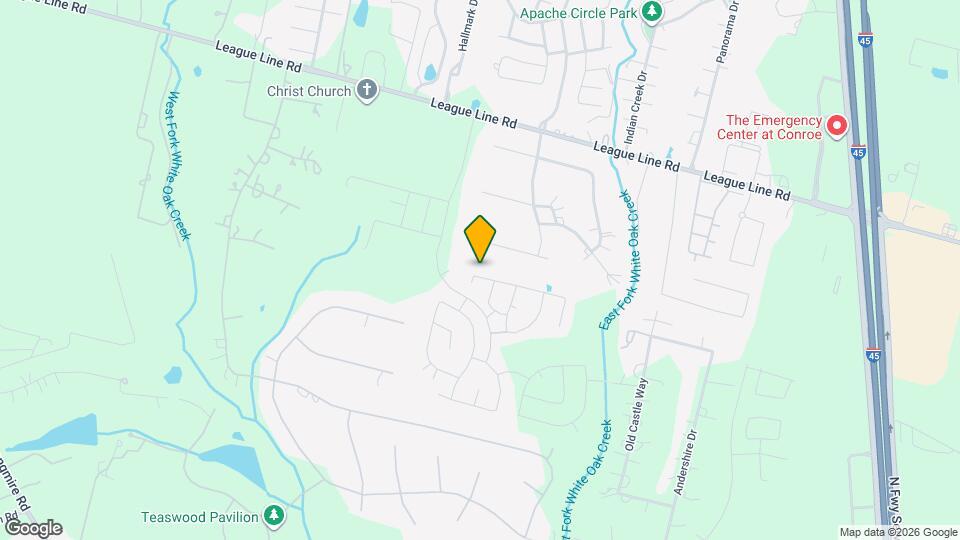 2022 W Darlington Oak Ct Mapa y Detalles de la Ubicación