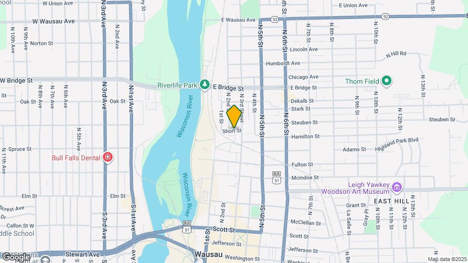 203 Short St Map and Location Details