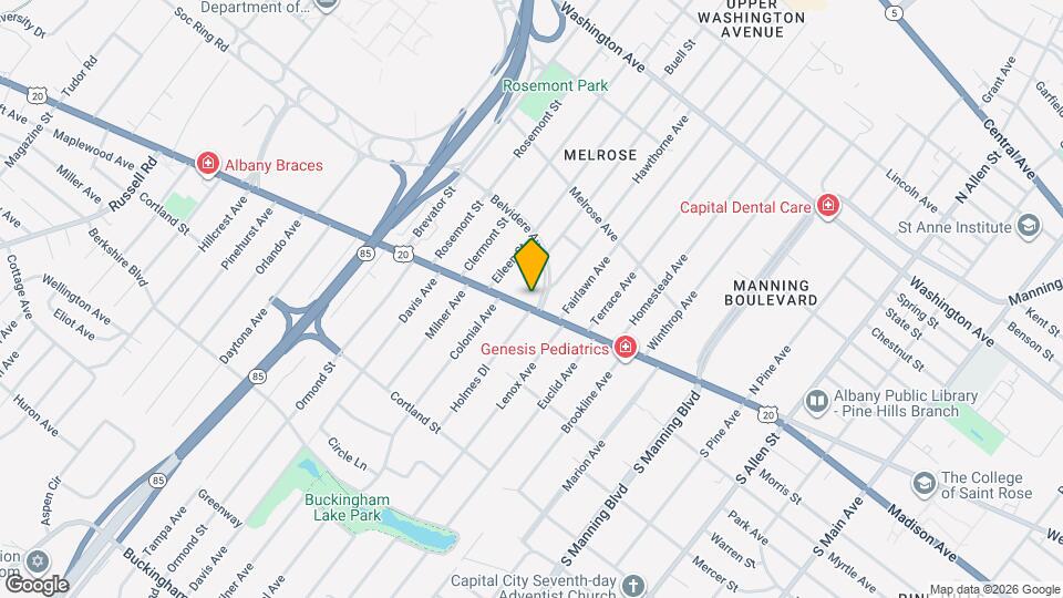 715 Western Ave Mapa y Detalles de la Ubicación