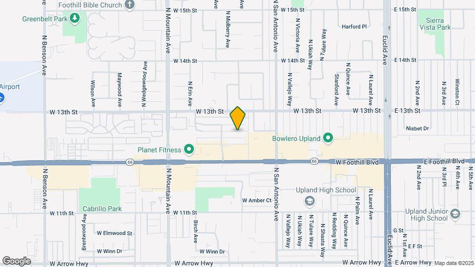 943 Springfield St Map and Location Details