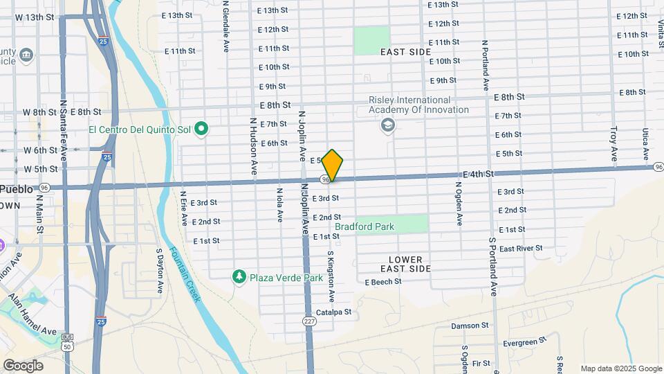 310 N Kingston Ave Map and Location Details