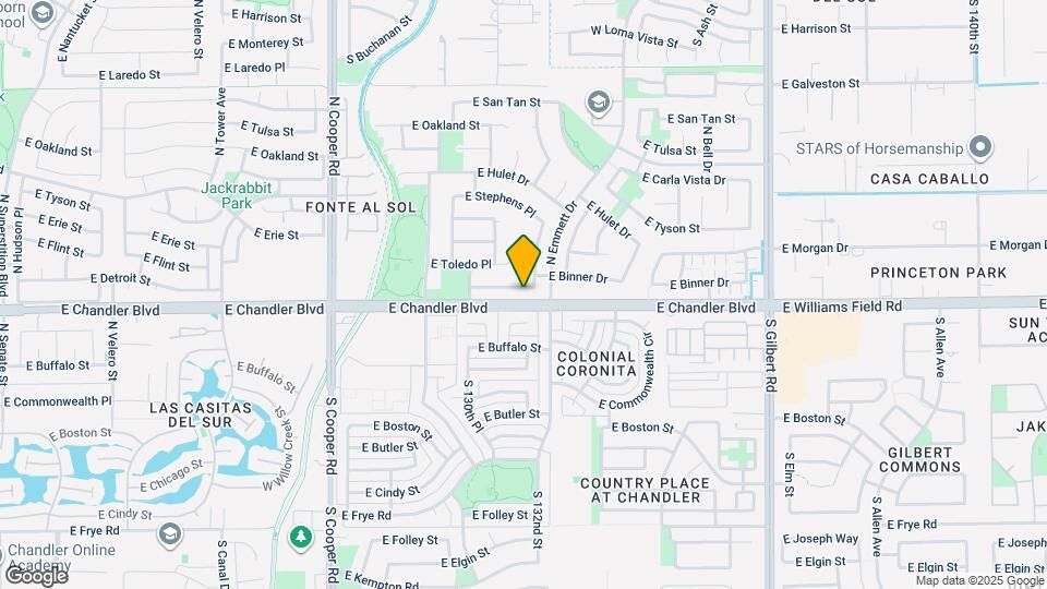 2441 E Binner Dr Map and Location Details