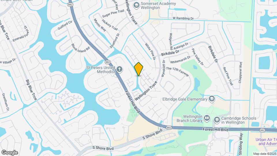 1640 Shaker Cir Map and Location Details