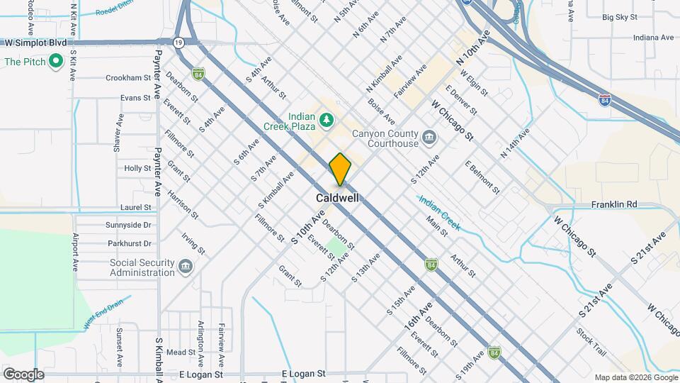 347 S 10th Ave Map and Location Details