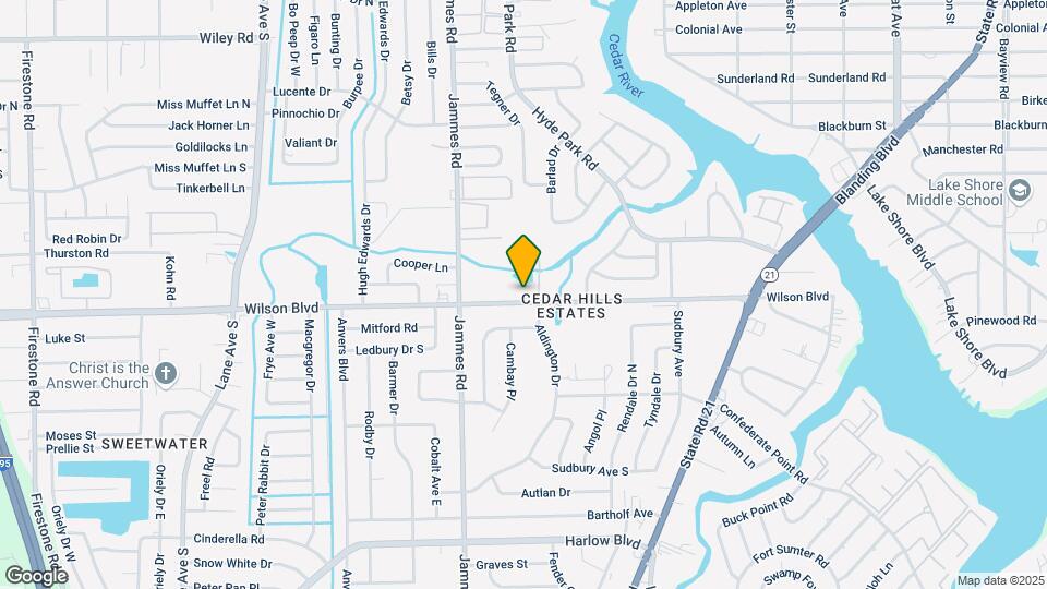 Wilson Blvd Apartments Map and Location Details