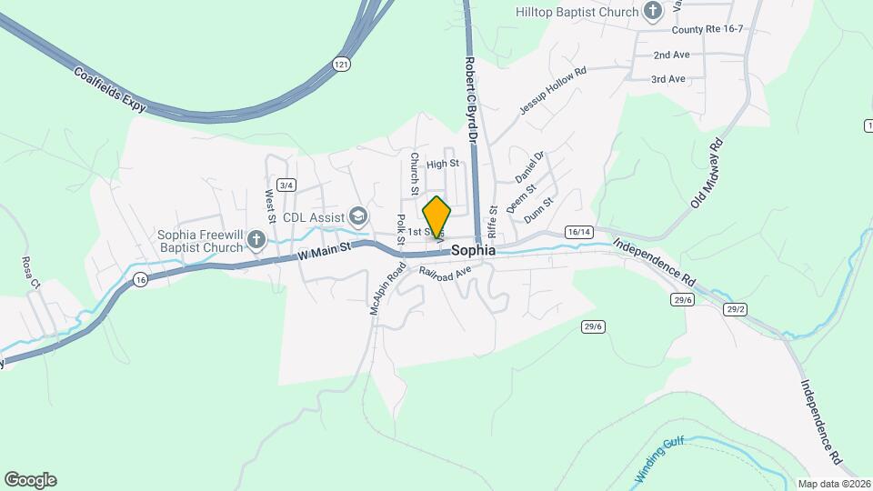 147 W Main St Map and Location Details