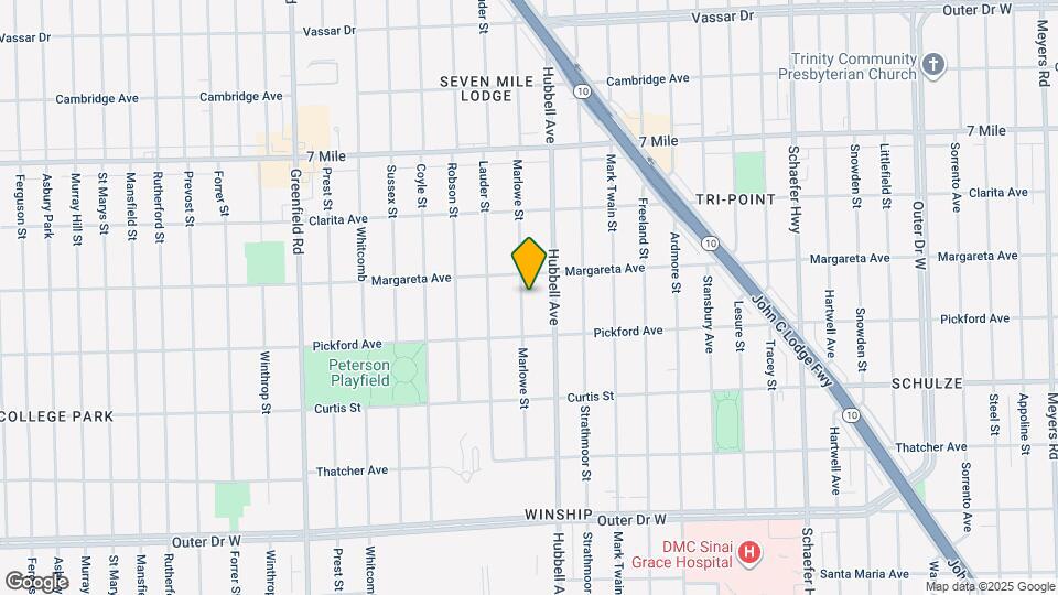18474 Marlowe St Map and Location Details