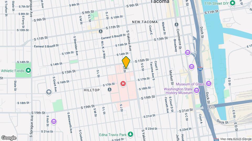 819-821 S 16th St Mapa y Detalles de la Ubicación
