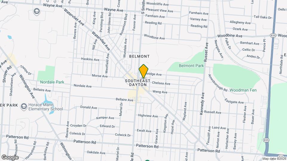 819 Chelsea Ave Map and Location Details