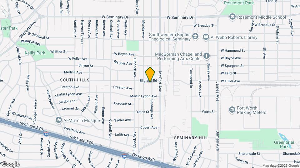 4808 Sandage Ave Map and Location Details