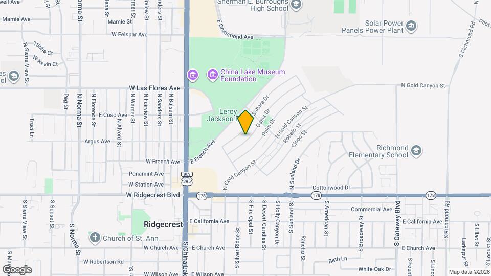 305 Oasis Dr Map and Location Details