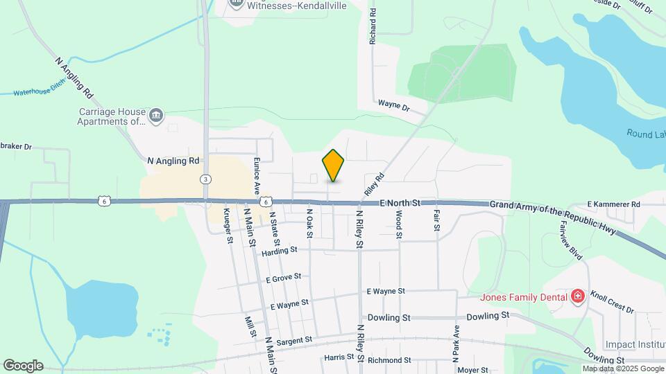 912 East Ave Map and Location Details