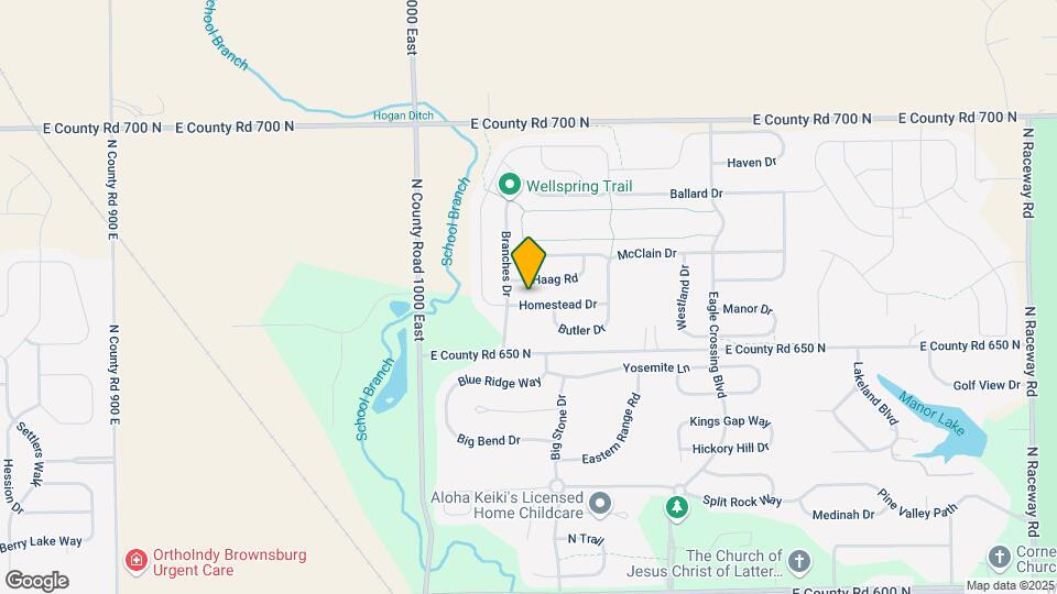 10226 Homestead Dr Map and Location Details