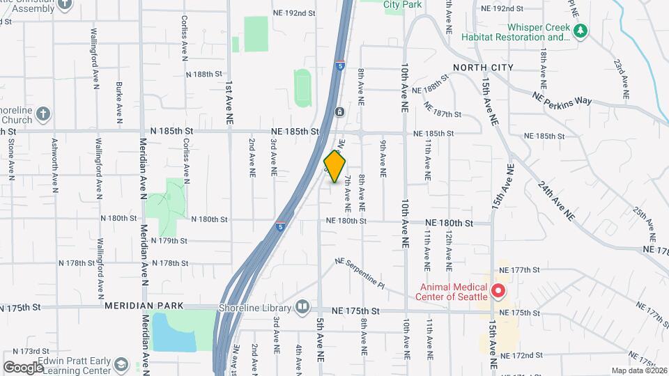 518 NE 182nd Ct Map and Location Details