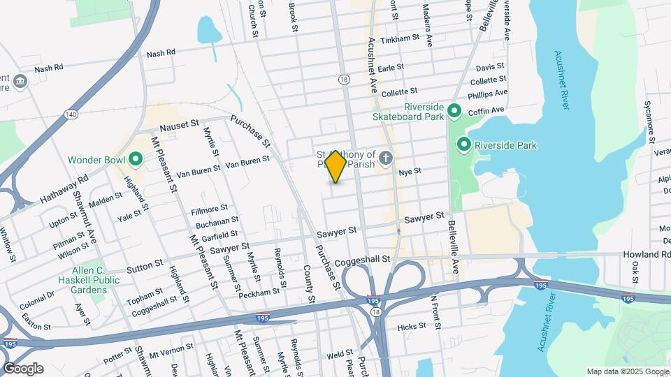 146 Nye St Map and Location Details