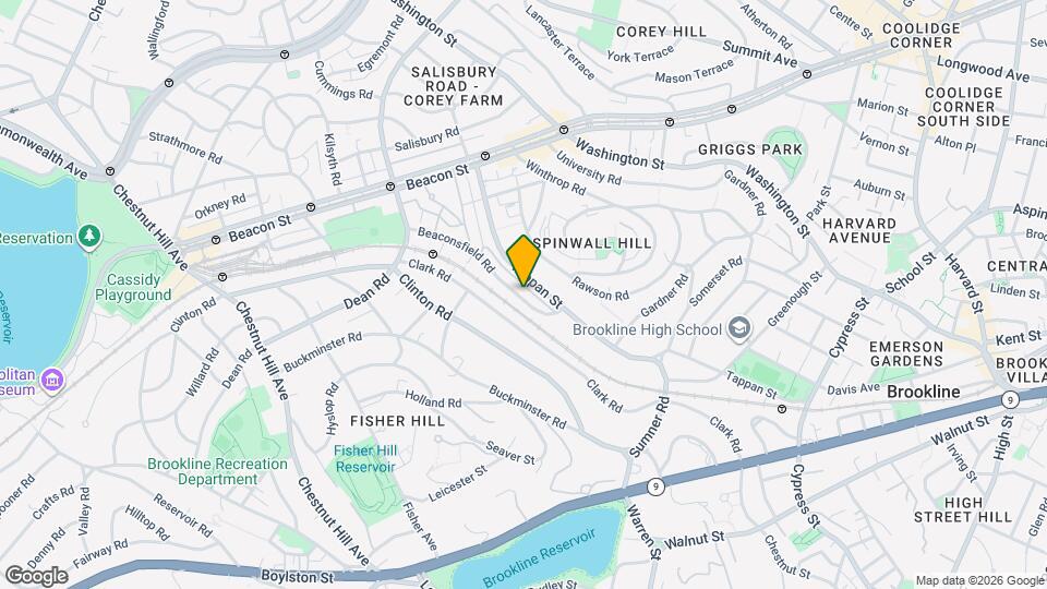 39 Beaconsfield Rd Map and Location Details