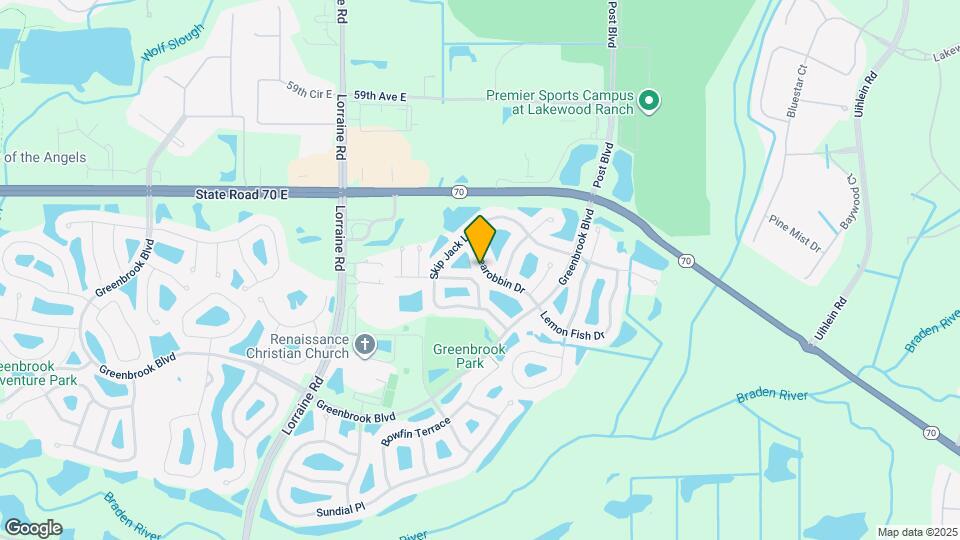 15206 Searobbin Dr Map and Location Details