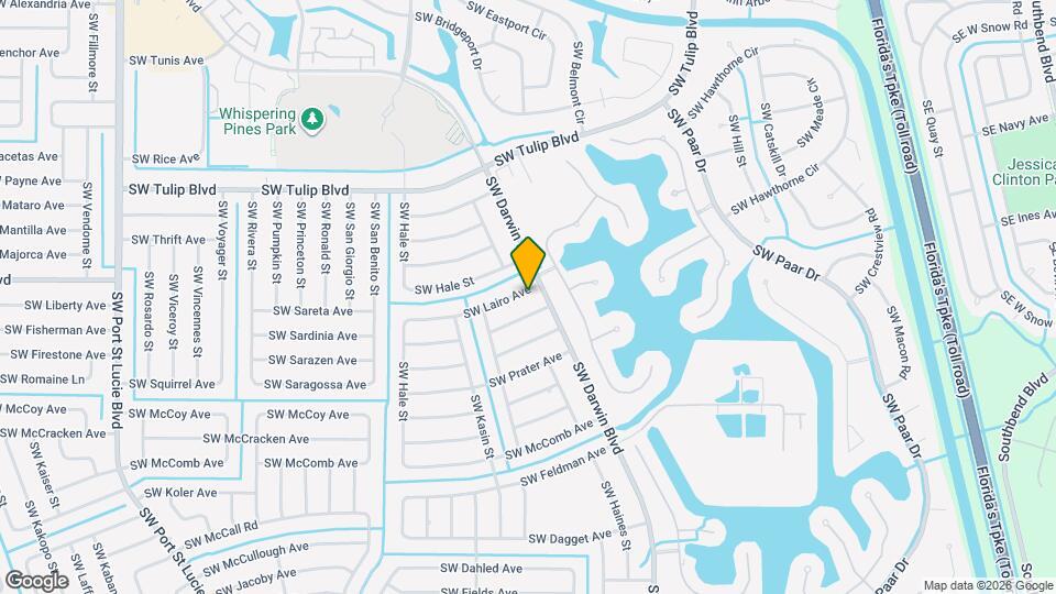 414 SW Lairo Ave Map and Location Details