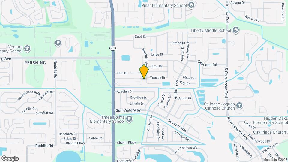 4138 Spoonbill Ave Map and Location Details