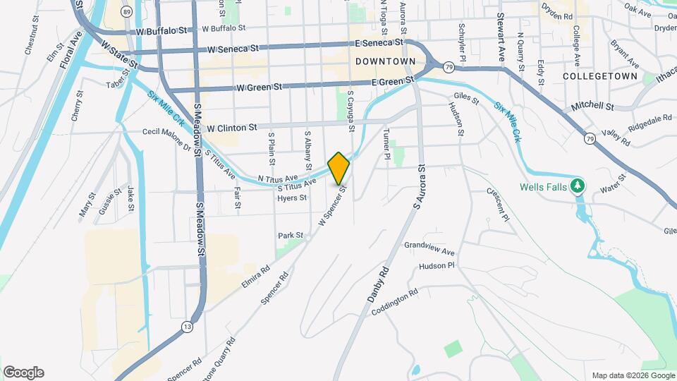 220 W Spencer St Mapa y Detalles de la Ubicación