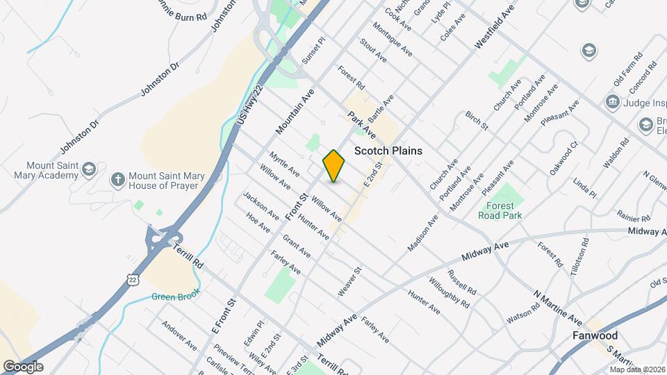 421 Myrtle Ave Mapa y Detalles de la Ubicación