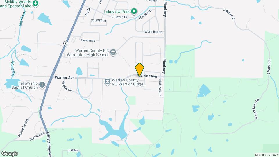 819 Navajo Trail Mapa y Detalles de la Ubicación