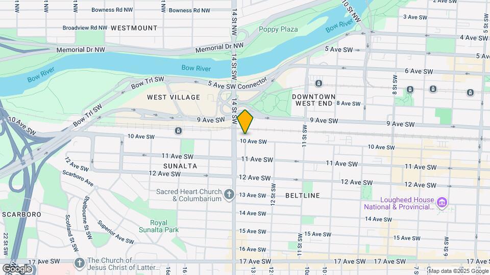 West Tenth Map and Location Details