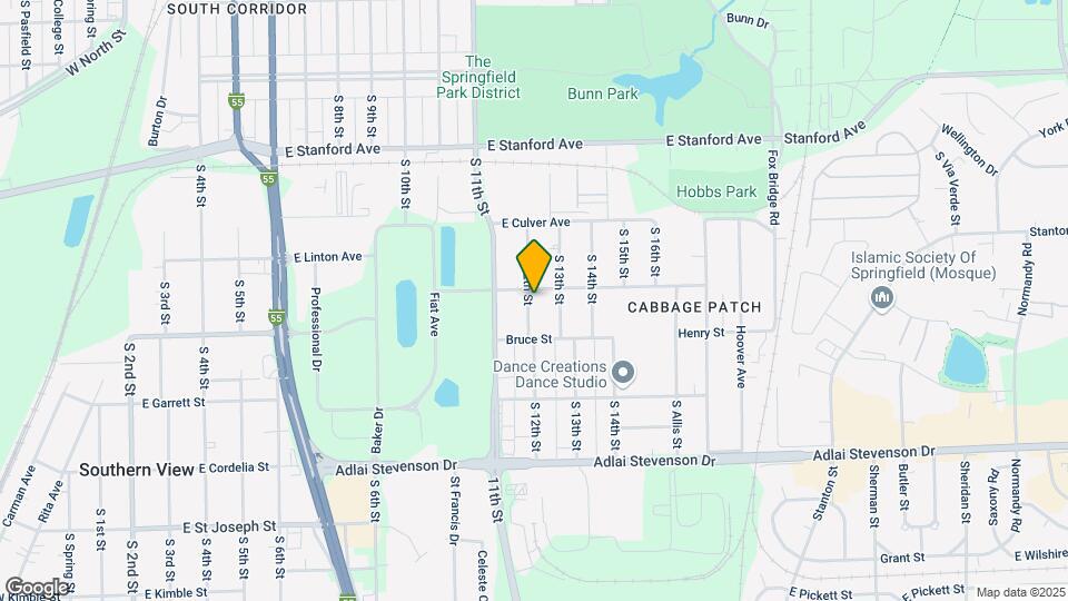 2904 S 12th St Map and Location Details