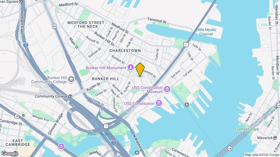 54 Chestnut St Map and Location Details