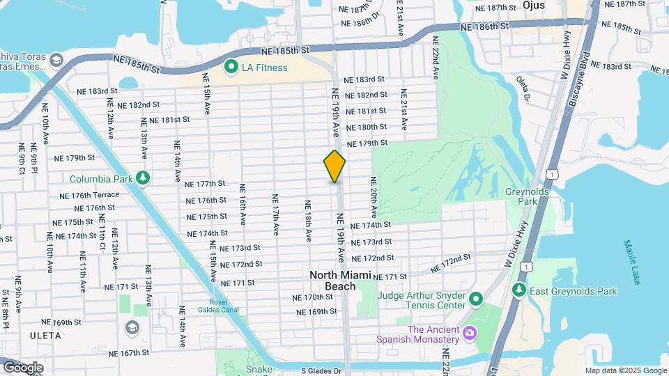 17650 NE 19th Ave Map and Location Details