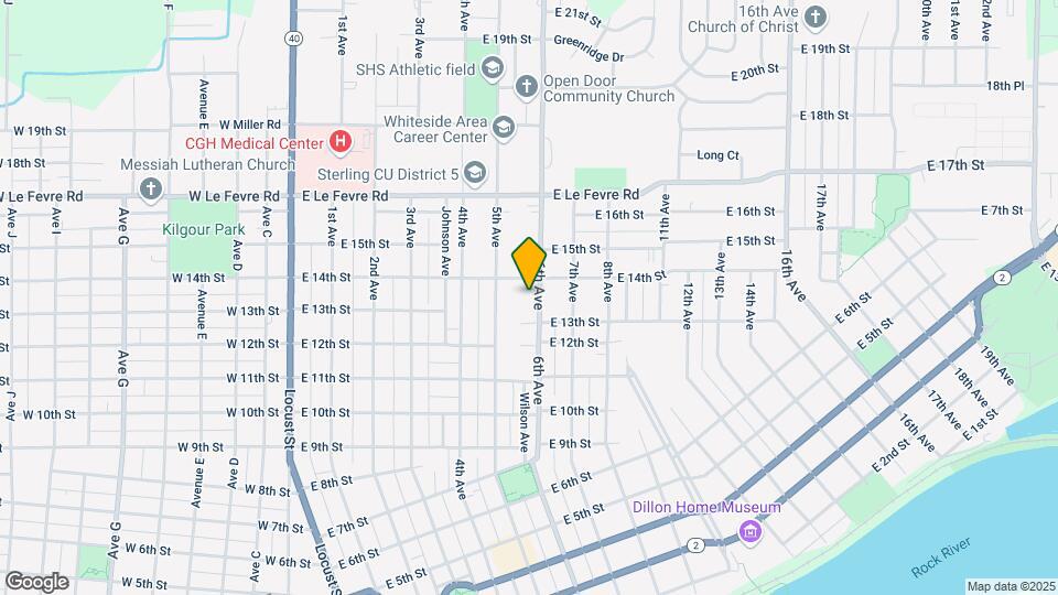 1309 6th Ave Map and Location Details
