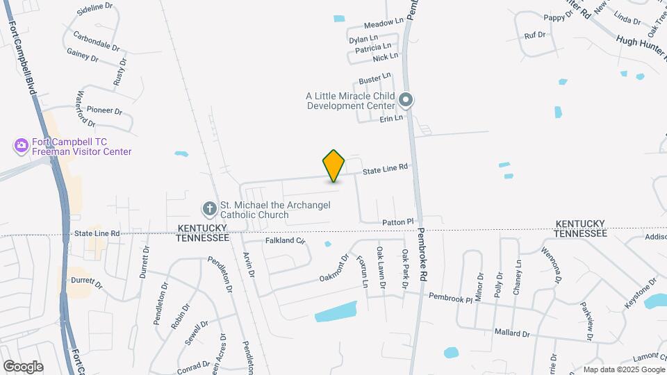 1134 Timothy Ave Map and Location Details