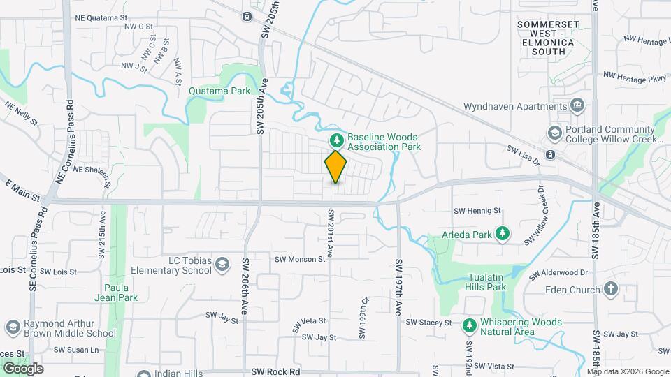 570 SW 201st Ave Map and Location Details