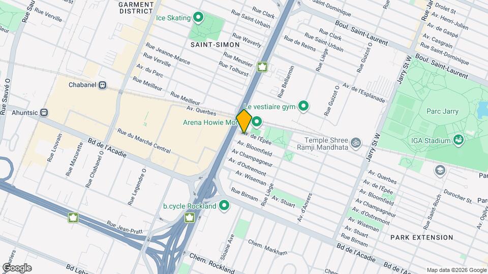 8676 De L'épée Av Map and Location Details