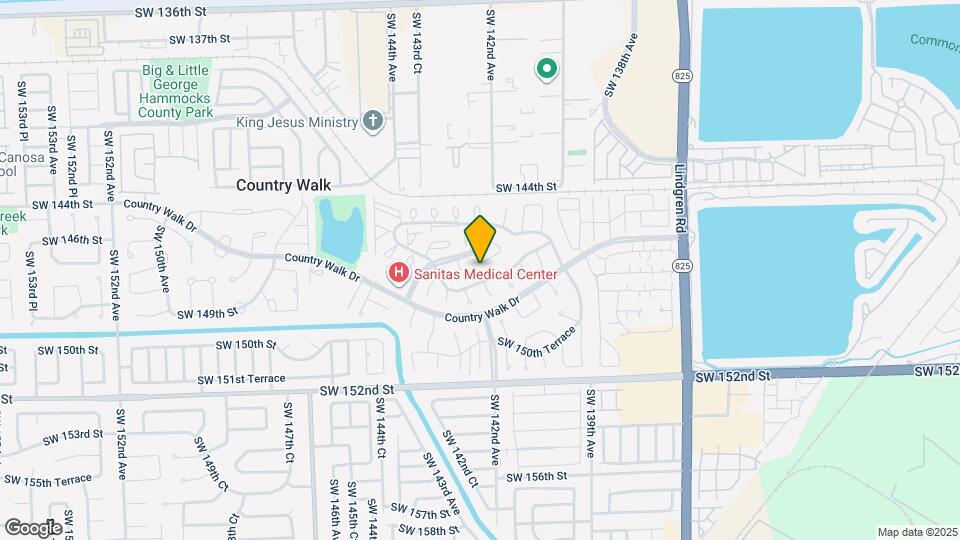 14574 SW 142nd Ct Cir S Map and Location Details