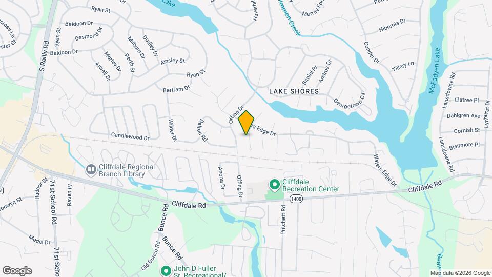 410 Watergap Dr Map and Location Details