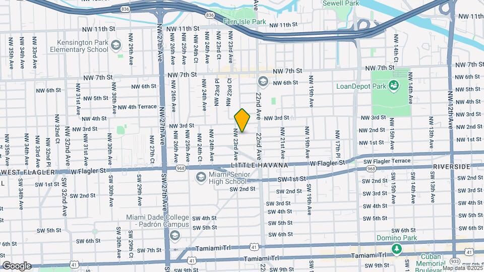2272 NW 2nd St Mapa y Detalles de la Ubicación